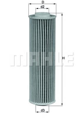 Filtro de óleo Mahle Original OX1835D preço, a partir de 9,26 USD