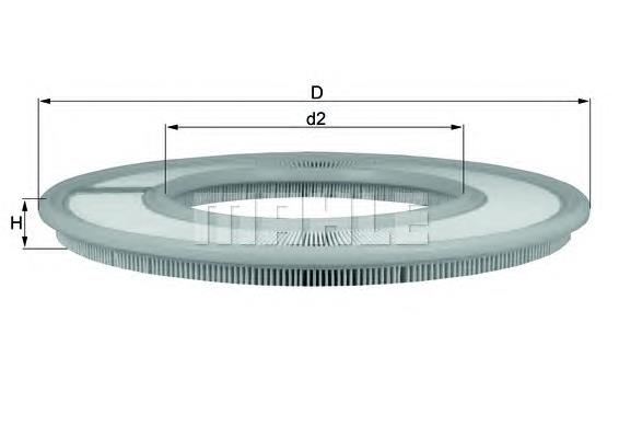 Filtro de ar Mercedes 0020941604