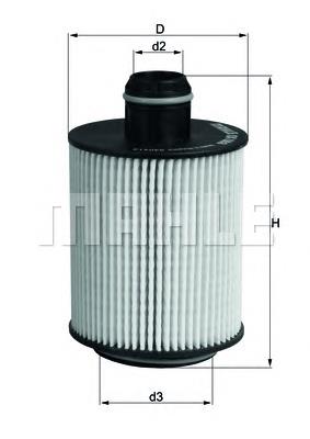 Filtro de óleo Mahle Original OX553D preço, a partir de 9,89 USD