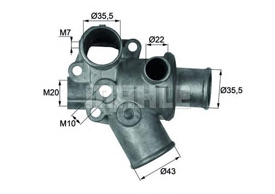 Caixa do termostato HELLA TI9480D preço, a partir de 28,43 USD