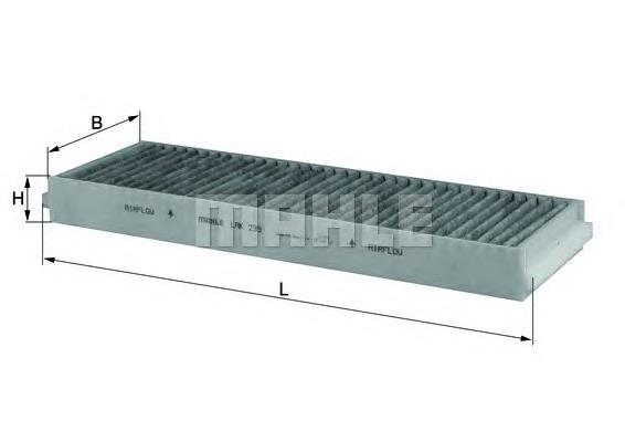 Filtro de salão 4F0898438A VAG