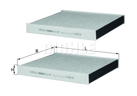 Compre LAK467S Mahle Original Filtro de salão