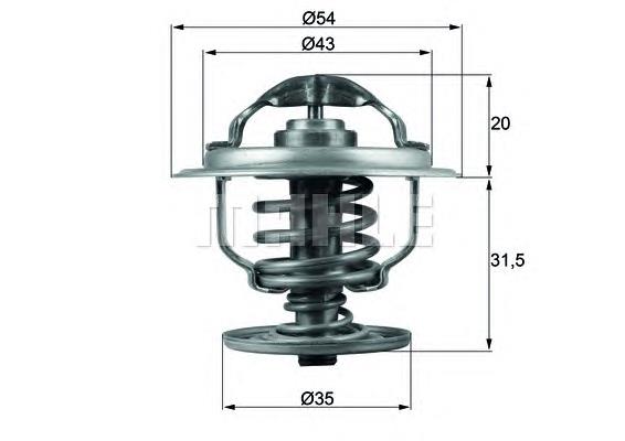 Compre DTM87527 Denso Termostato