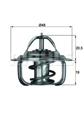 TX183D Mahle Original Termostato