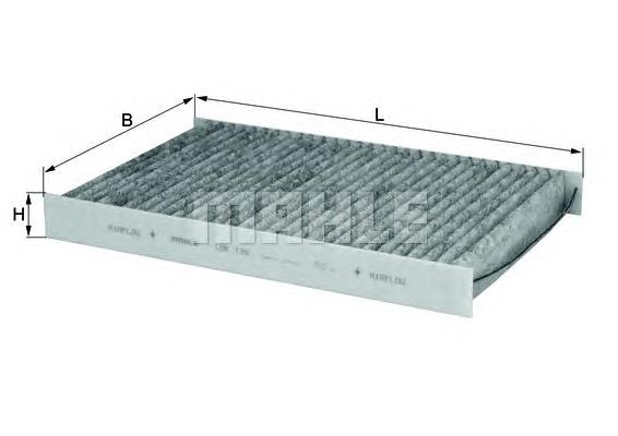 Filtro de salão Mahle Original LAK138 preço, a partir de 14,27 USD