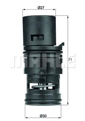 TO780 Mahle Original Termostato adicional