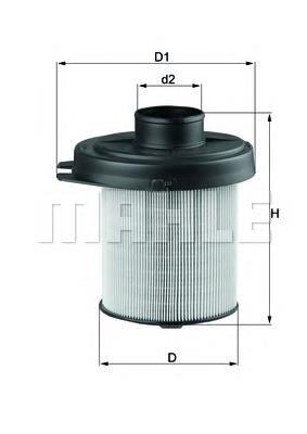 LX291 Mahle Original Filtro de ar