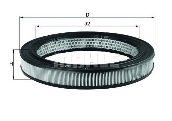 Compre LX210 Mahle Original Filtro de ar