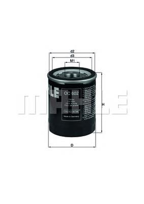 Filtro de óleo Mahle Original OC602 preço, a partir de 13,05 USD