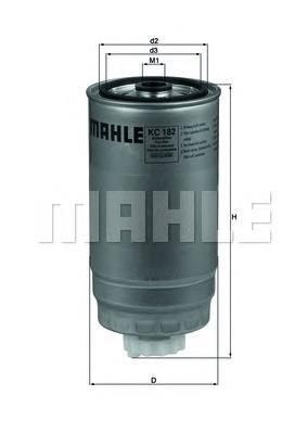 KC182 Mahle Original Filtro de combustível