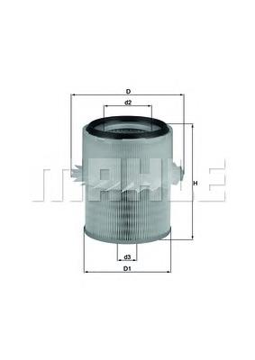 Filtro de ar Mahle Original LX673 preço, a partir de 18,75 USD