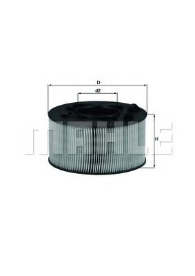 Filtro de ar Mahle Original LX759 preço, a partir de 18,03 USD