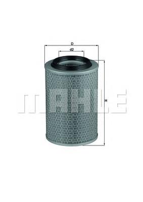 Compre LX46 Mahle Original Filtro de ar