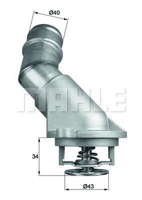 Termostato Mahle Original TI21192D preço, a partir de 35,24 USD