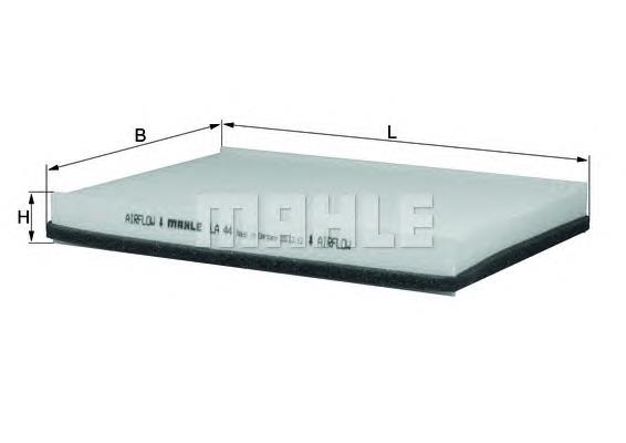 Compre LA44 Mahle Original Filtro de salão
