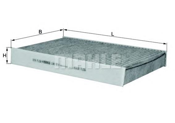 LAK814 Mahle Original Filtro de salão
