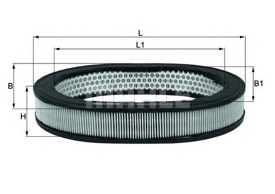Filtro de ar LX88 Mahle Original