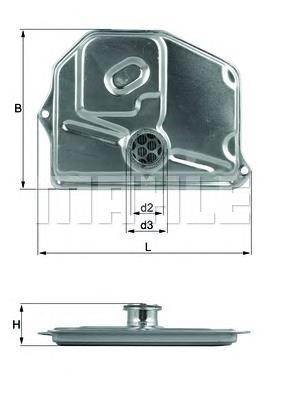 Filtro da Caixa Automática de Mudança 1232770095 Mercedes