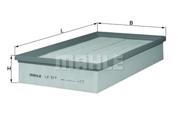 Filtro de ar Mahle Original LX517 preço, a partir de 14,61 USD