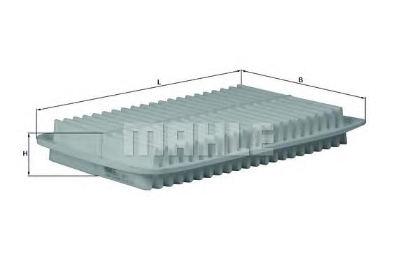 Filtro de ar Mahle Original LX1612 preço, a partir de 8,83 USD