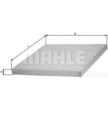Filtro de salão Mahle Original LA411 preço, a partir de 16,93 USD