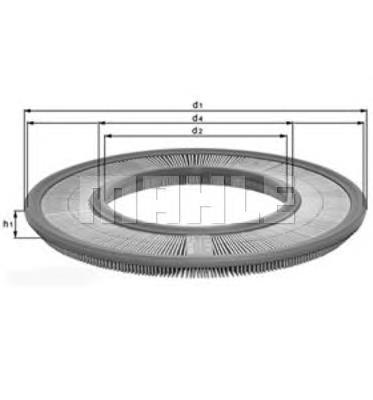 Filtro de ar Mahle Original LX91 preço, a partir de 16,73 USD