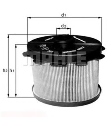 KX84D Mahle Original Filtro de combustível