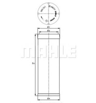 Filtro de ar de bomba de fornecimento de ar secundário Mahle Original LXS7045 preço, a partir de 19,20 USD