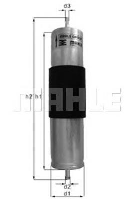 Compre KL473 Mahle Original Filtro de combustível