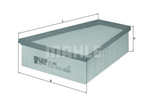 LX1885 Mahle Original Filtro de ar