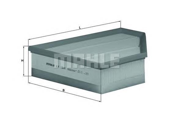 Compre LX1640 Mahle Original Filtro de ar