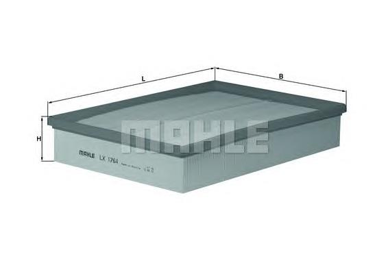 Filtro de ar Mahle Original LX1764 preço, a partir de 15,37 USD