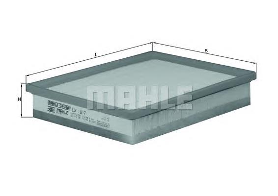 LX1817 Mahle Original Filtro de ar