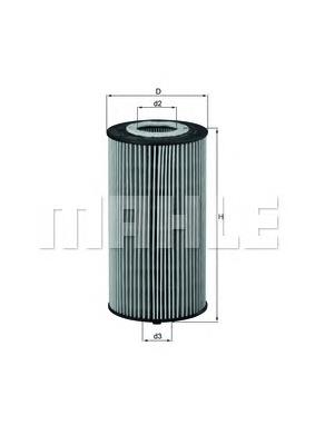 Compre OX358D Mahle Original Filtro de óleo