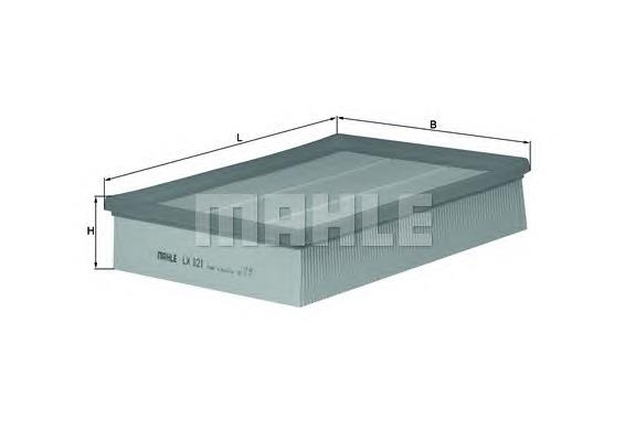 Compre LX821 Mahle Original Filtro de ar