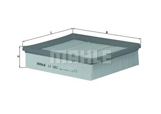 Filtro de ar Mahle Original LX1652 preço, a partir de 11,10 USD