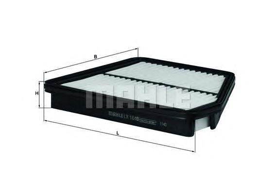 LX1840 Mahle Original Filtro de ar