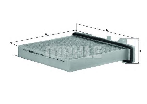 Filtro de salão Mahle Original LAK589 preço, a partir de 13,37 USD