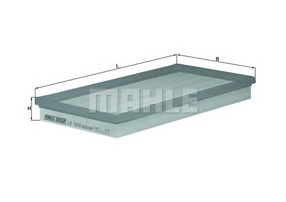 Filtro de ar Mahle Original LX1818 preço, a partir de 9,44 USD