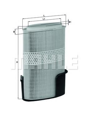 Filtro de ar Mahle Original LX10096 preço, a partir de 27,69 USD