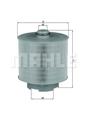 Compre LX10062D Mahle Original Filtro de ar