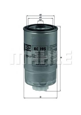 Filtro de combustível Mahle Original KC195 preço, a partir de 23,18 USD