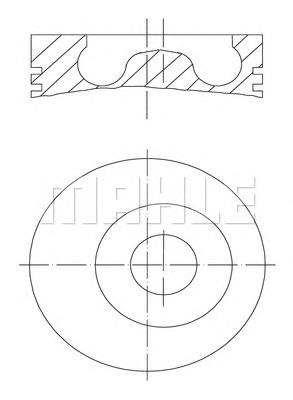 Pistão do kit para 1 cilindro, STD Ford 1455355 preço, a partir de 76,31 USD