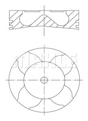 Pistão do kit para 1 cilindro, STD BMW 11247790515 preço, a partir de 143,02 USD