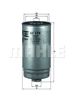 Filtro de combustível Mahle Original KC179 preço, a partir de 16,61 USD