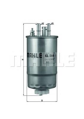 Filtro de combustível Mahle Original KL566 preço, a partir de 31,29 USD
