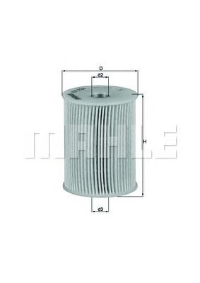 Filtro de combustível Mahle Original KX231D preço, a partir de 8,02 USD