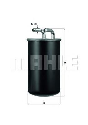Filtro de combustível Mahle Original KL737 preço, a partir de 23,47 USD