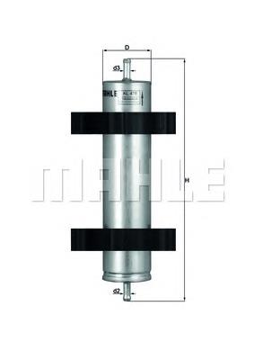 Filtro de combustível Mahle Original KL478 preço, a partir de 22,21 USD