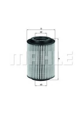 Filtro de óleo Mahle Original OX347D preço, a partir de 9,53 USD